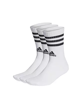 ADIDAS | Calzini casual imbottiti a 3 strisce, 3 paia |